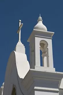 Images Dated 24th February 2009: Bright church in San Vincente, Mindelo, Cape Verde Islands, Africa