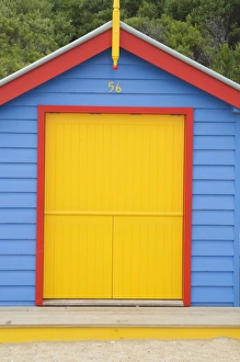 Images Dated 3rd March 2008: Brighton Bathing Boxes, Dendy Street Beach, Brighton, Melbourne, Victoria