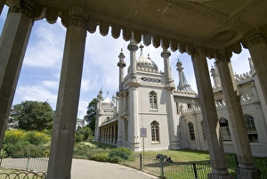 Brighton Prints: Brighton Pavilion, built by Prince Regent, later George IV, Brighton, Sussex