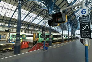 Platform Collection: Brighton Railway Station, Brighton, Sussex, England, United Kingdom, Europe