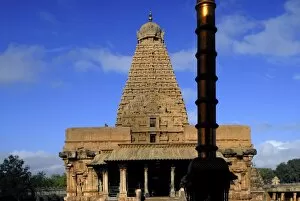 Images Dated 9th April 2007: Brihadeeshwara Temple, Thanjavur, Tamil Nadu, India, Asia