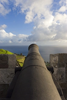 Images Dated 2nd February 2008: Brimstone Hill Fortress, 18th century compound, lined with 24 cannons, largest