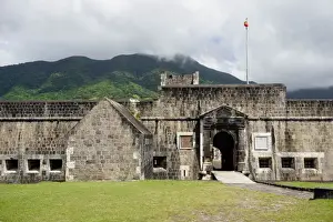 Ramparts Prints: Brimstone Hill Fortress, UNESCO World Heritage Site, St. Kitts, St. Kitts and Nevis