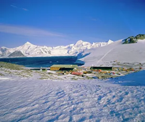 Images Dated 25th July 2008: British Antarctic Survey base at Rothera, Antarctica