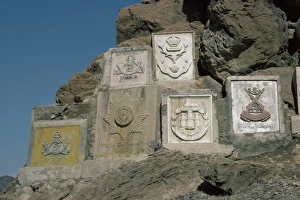 Carved Prints: British Army insignia