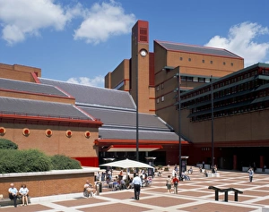 British Library Prints: The British Library, London, England, United Kingdom, Europe