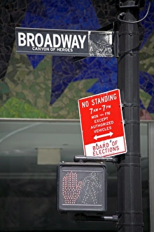 Street Sign Prints: Broadway street sign
