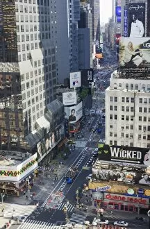 Broadway and Times Square, Midtown Manhattan, New York City, New York, United States of America