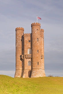 Union Jack Prints: The Broadway Tower on the edge of the Cotswolds