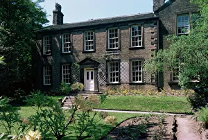 Local Famous Place Prints: Bronte vicarage (parsonage), Haworth, Yorkshire, England, United Kingdom, Europe