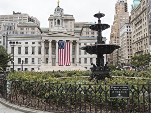 Office Block Prints: Brooklyn Borough Hall, Brooklyn, New York, United States of America, North America