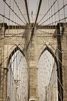 Images Dated 23rd May 2009: Brooklyn Bridge, New York, United States of America, North America