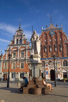 Images Dated 16th August 2007: Brotherhood of Blackheads House, Old Town, UNESCO World Heritage Site, Riga, Latvia, Europe