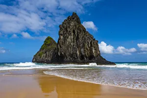 Reflective Prints: Two Brothers rocks on Cacimba do Padre beach