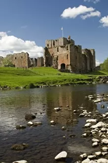 Images Dated 19th May 2008: Brougham Castle across the River Eamont, Penrith, Cumbria, England, United Kingdom