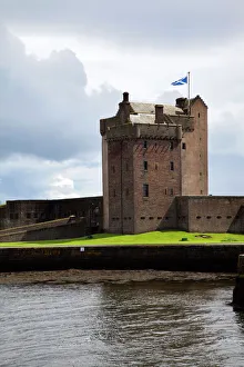 Castles Prints: Broughty Castle Museum at Broughty Ferry, Dundee, Scotland, United Kingdom, Europe