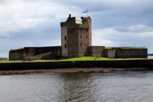 Castles Prints: Broughty Castle Museum at Broughty Ferry, Dundee, Scotland, United Kingdom, Europe