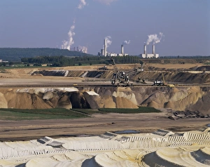 Brown coal mining