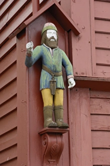 Images Dated 6th August 2010: Bryggen, Bergen, UNESCO World Heritage Site, Hordaland, Norway, Scandinavia, Europe