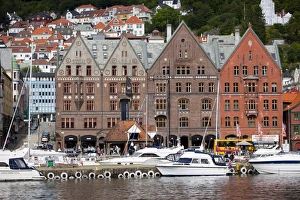 Bryggen, UNESCO World Heritage Site, Bergen, Norway, Scandinavia, Europe