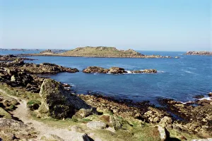 Scilly Isles Prints: Bryher, Isle of Scilly, United Kingdom, Europe