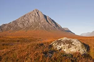 Moor Collection: Buachaille Etive Mor mountain on the edge of Glencoe and Glen Etive, Highlands, Scotland