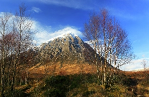 Rannoch Prints: Buachaille Etive Mor, Rannoch Moor, Highland, Scotland, United Kingdom