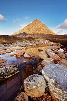 Images Dated 3rd May 2010: Buachaille Etive Mor and River Coupall, Glen Coe (Glencoe), Highland region
