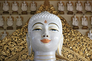 Penang Prints: Buddha, Dharmikarama temple, Penang, Malaysia, Southeast Asia, Asia