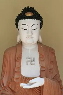 Buddha, Kek Lok Si Temple, Penang, Malaysia, Southeast Asia, Asia