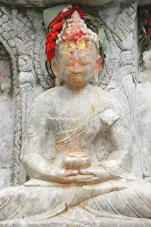 Images Dated 21st July 2007: Buddha of Meditation, Kirtipur, Nepal, Asia