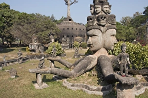 Images Dated 10th January 2008: Buddha Park, near Vientiane, Laos