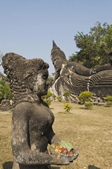 Buddha Park, Xieng Khuan, Vientiane, Laos, Indochina, Southeast Asia, Asia