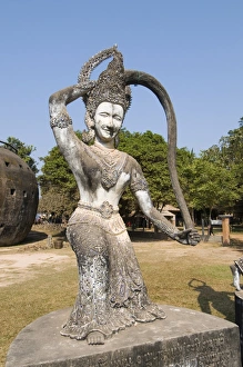 Buddha Park, Xieng Khuan, Vientiane, Laos, Indochina, Southeast Asia, Asia