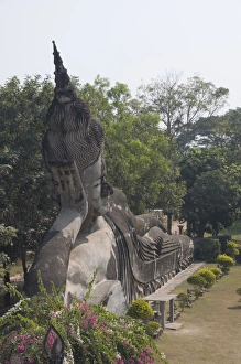 Buddha Park, Xieng Khuan, Vientiane, Laos, Indochina, Southeast Asia, Asia