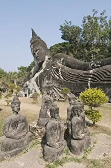 Images Dated 10th January 2008: Buddha Park, Xieng Khuan, Vientiane, Laos, Indochina, Southeast Asia, Asia