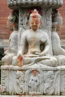 Images Dated 21st July 2007: Buddha of Revelation, Kirtipur, Nepal, Asia