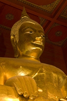 Shiny Prints: Buddha statue, Phra Mongkhon Bophit