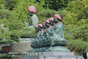 Nagano Prints: Buddha statues