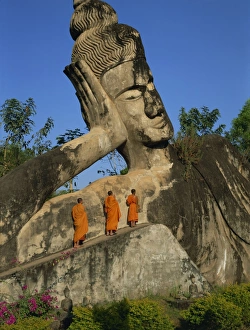 Xieng Khuan Prints: Buddha at Xieng Khuan