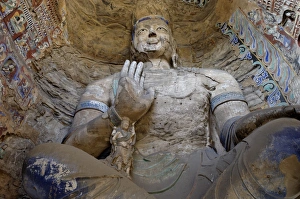 Images Dated 18th March 2006: Buddhist caves at Yungang dating from the 5th and 6th centuries, UNESCO World Heritage Site
