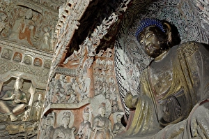 Images Dated 18th March 2006: Buddhist caves at Yungang dating from the 5th and 6th centuries, UNESCO World Heritage Site