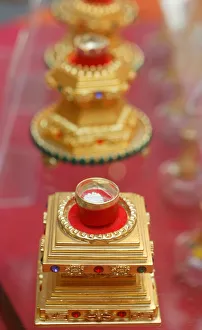 Relics Prints: Buddhist ceremony, Buddhist relics, Paris, France, Europe