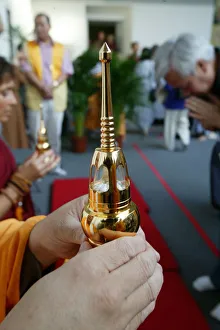 Relics Prints: Buddhist ceremony, Buddhist relics, Paris, France, Europe