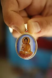 Images Dated 1st May 2007: Buddhist medal, Paris, France, Europe