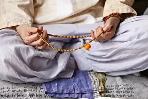 Images Dated 23rd July 2008: Buddhist prayer beads, Seoul, South Korea, Asia