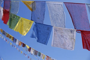 Buddhist prayer flags