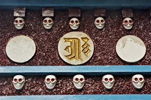Detail of Buddhist temple