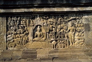 Borobodur Prints: Buddhist temple