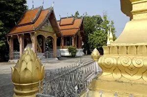 Buddhist temple, Luang Prabang, Laos, Indochina, Southeast Asia, Asia